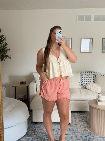 Sun Chaser Shorts - Coral