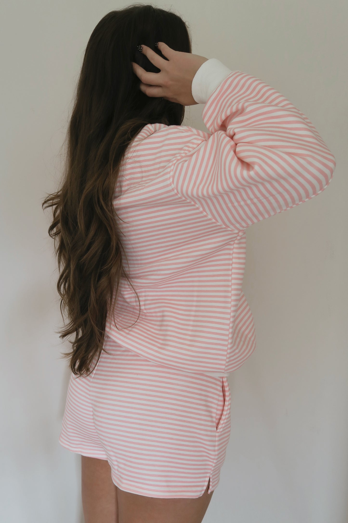 Pink Cotton Candy Mockneck