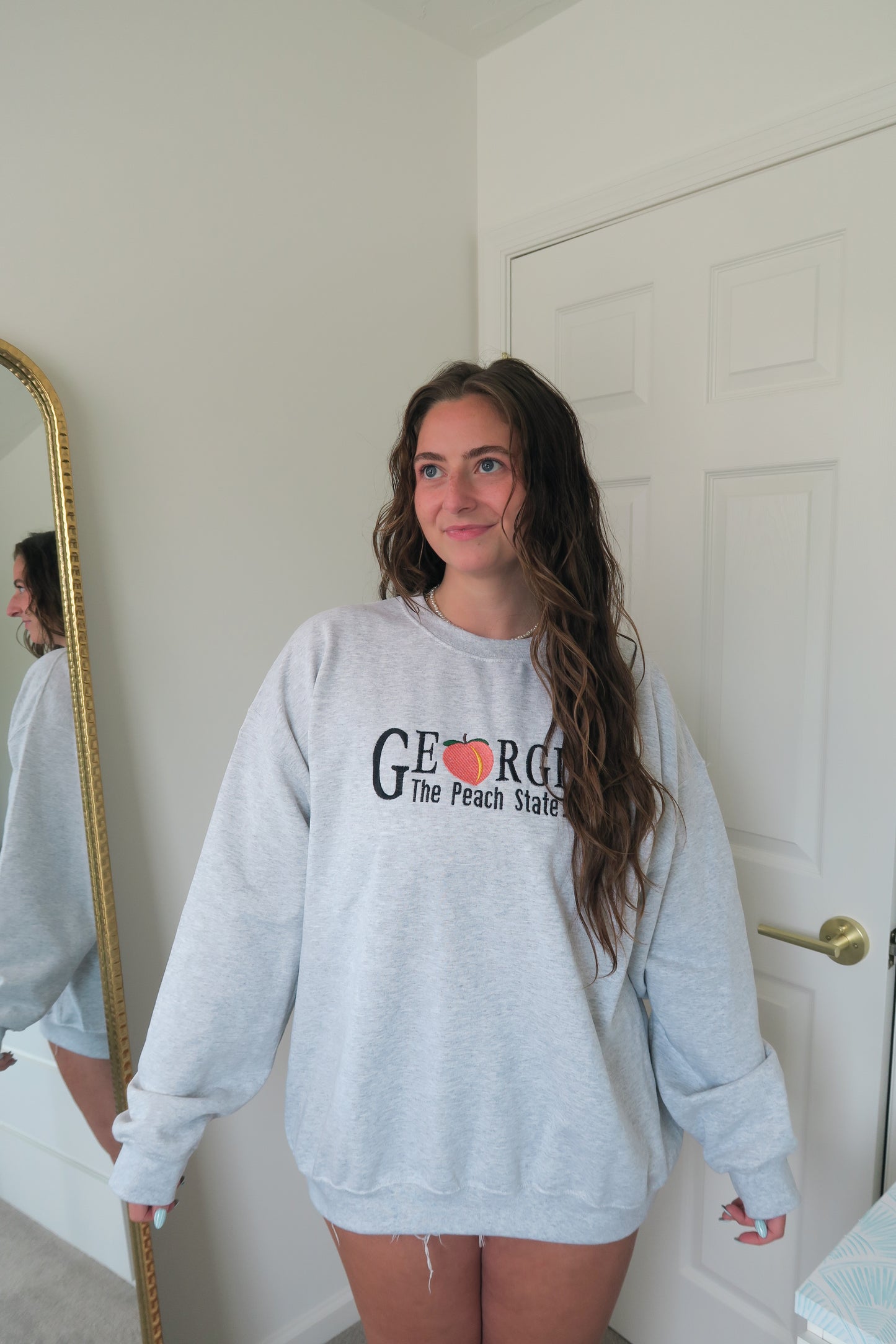 Georgia Peach Crewneck
