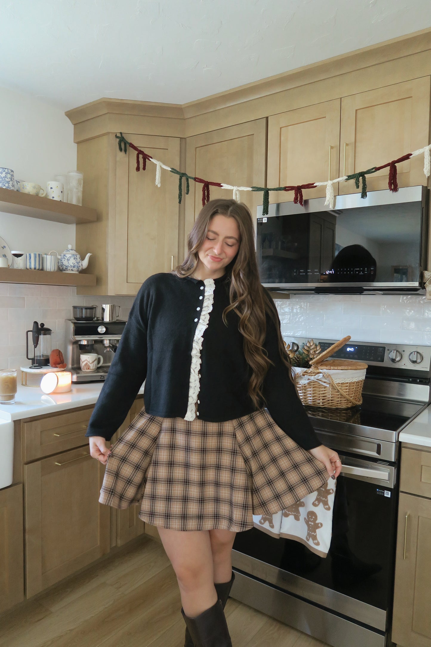 Thanksgiving Ruffle Sweater