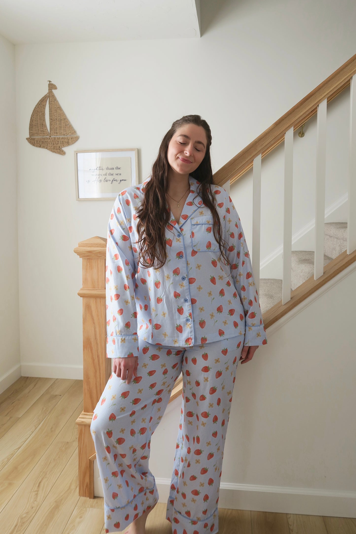 Strawberry Patch Pajama Set