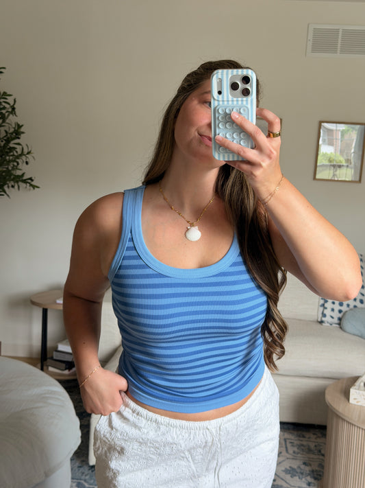 Pool Day Tank - Blue