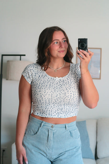 Specks of Blue Top