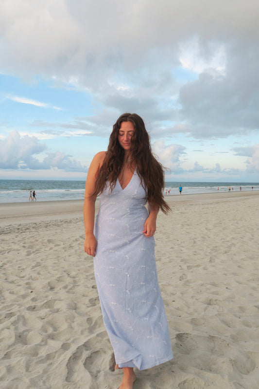 Lacey Skies Maxi Dress