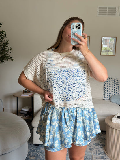 Crochet Waves Top