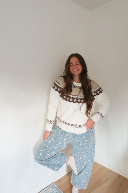 Chestnut Isle sweater