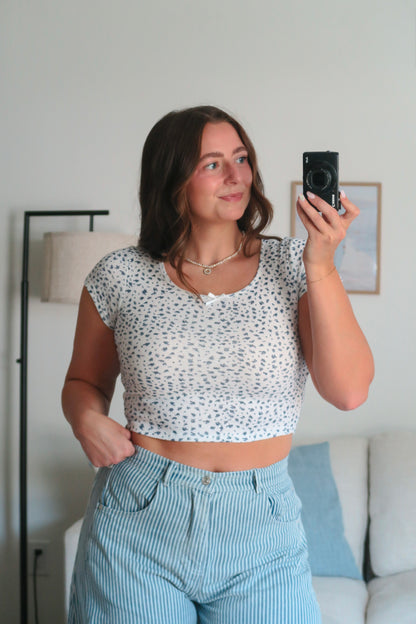 Specks of Blue Top