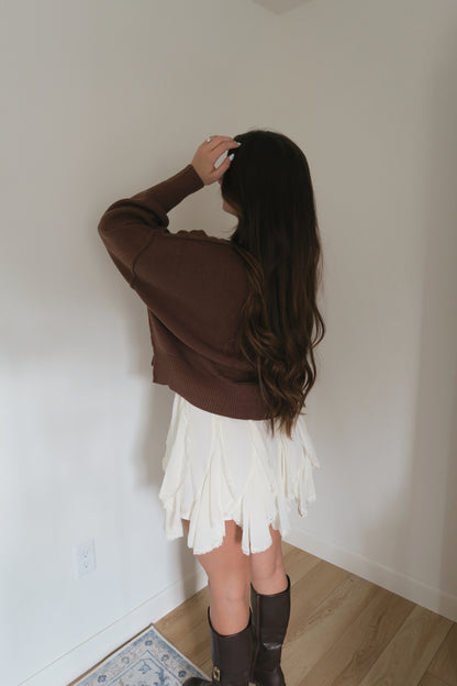 Driftwood Sweater - Chocolate