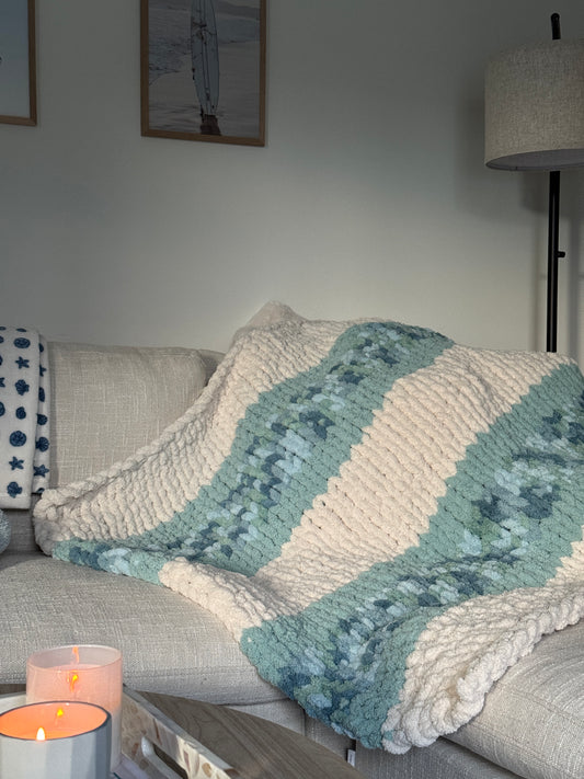 Seafoam Handmade Blanket
