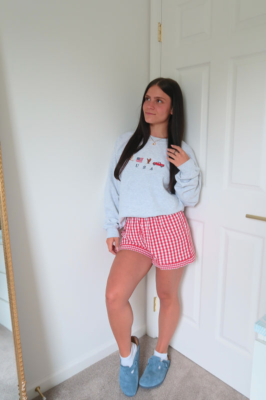 America's Sweetheart Short Red