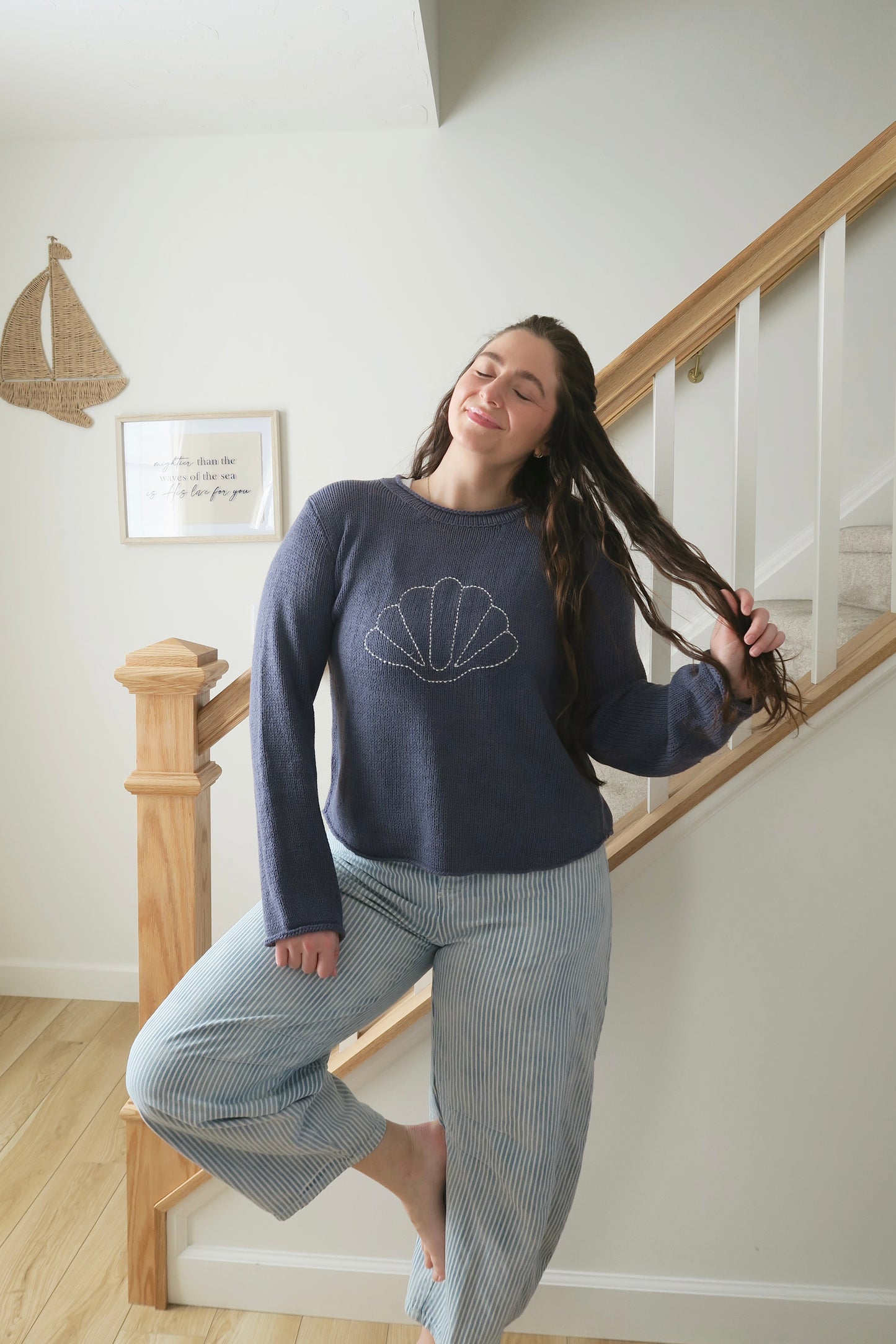 Hidden Shells Sweater