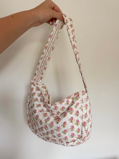 Blossom Petals Quilted Purse