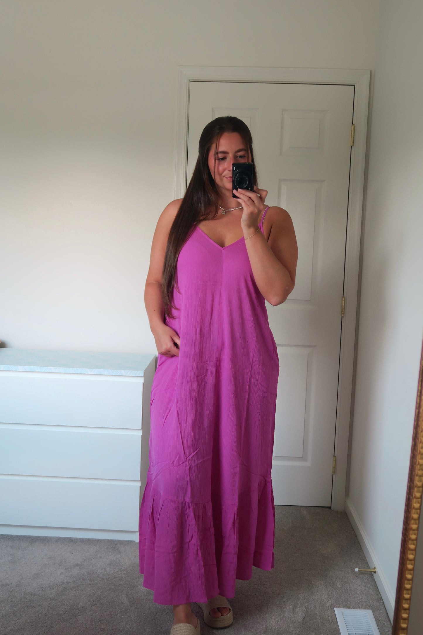 Barbie Linen Maxi Dress