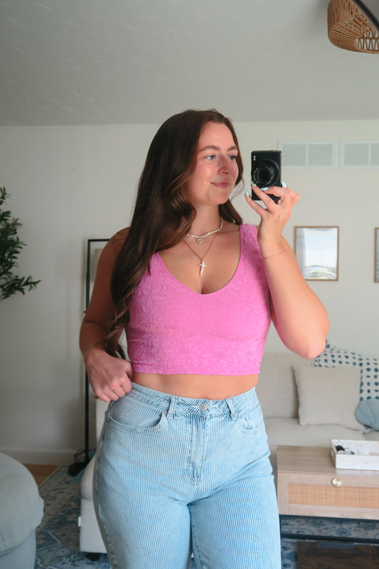 Bali Tank - Pink