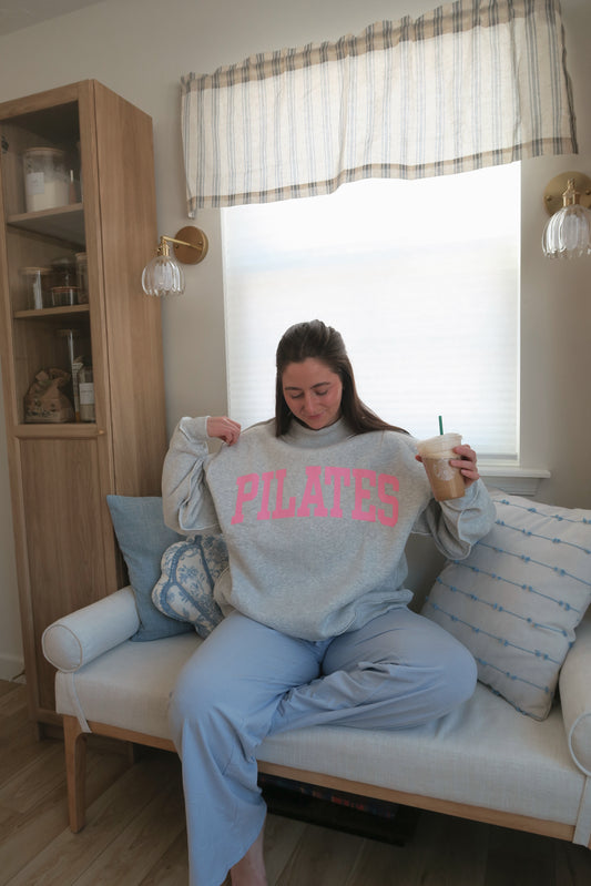 Pilates Girl Mockneck