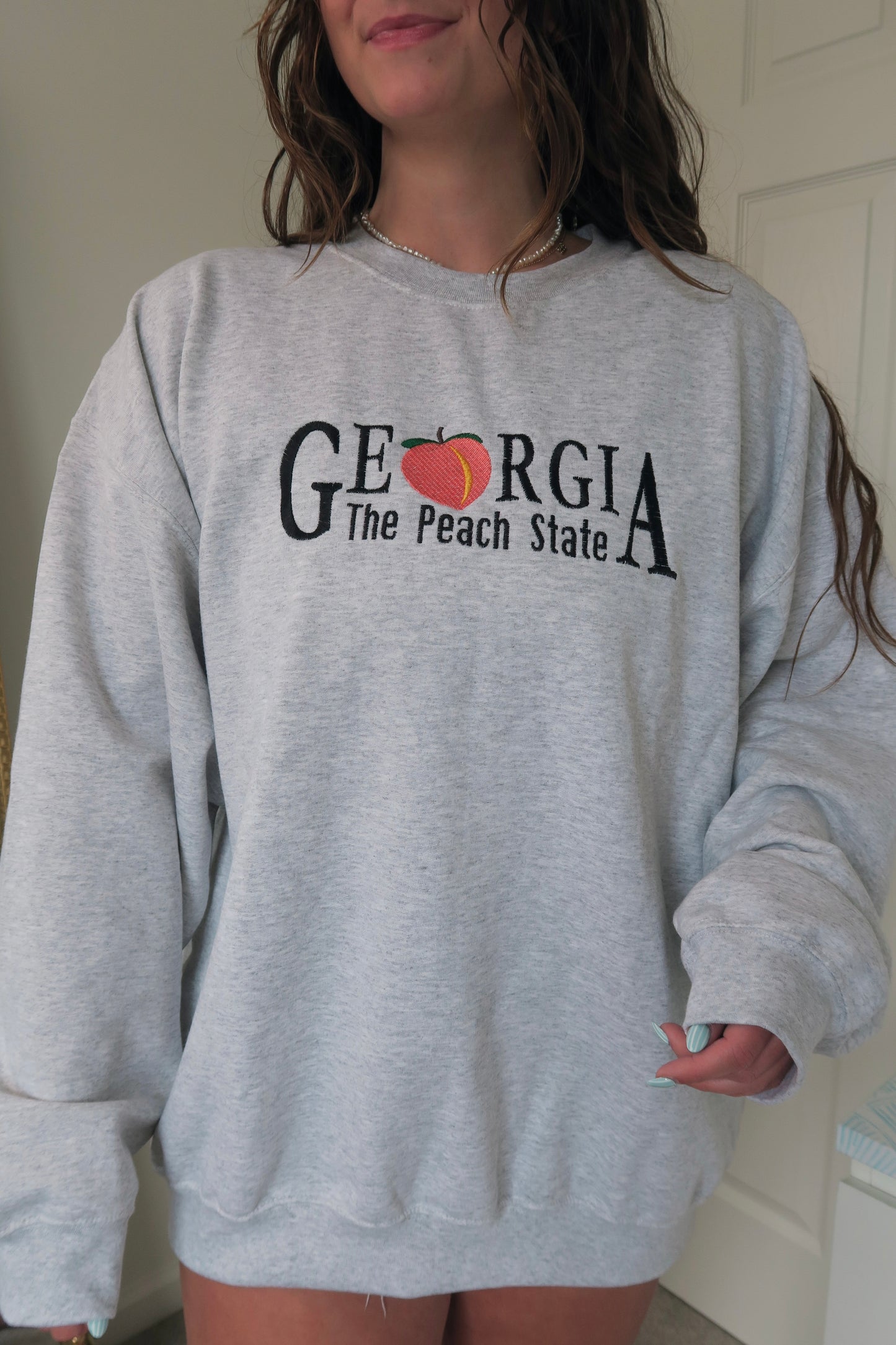 Georgia Peach Crewneck