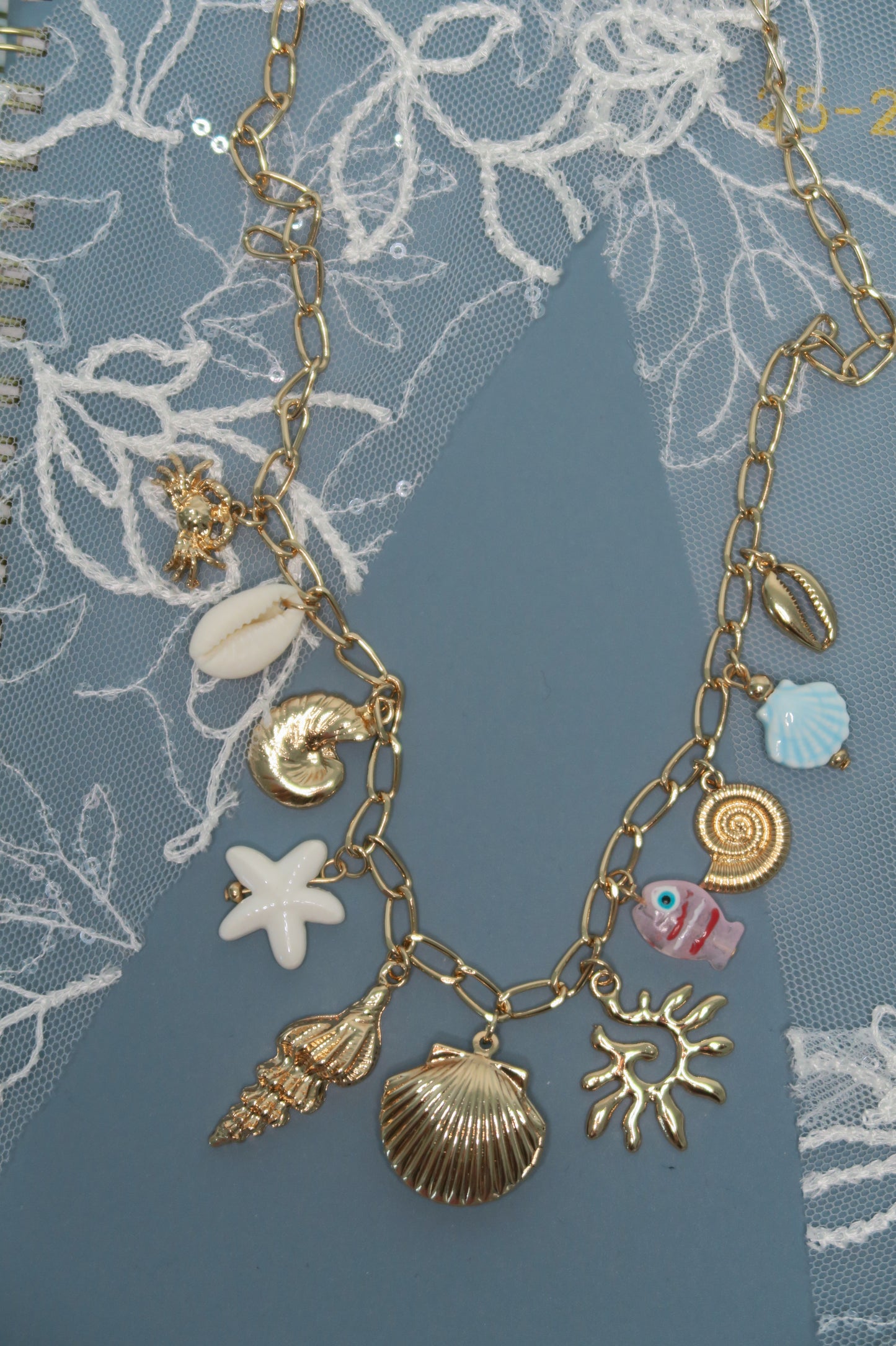 Flounder Necklace