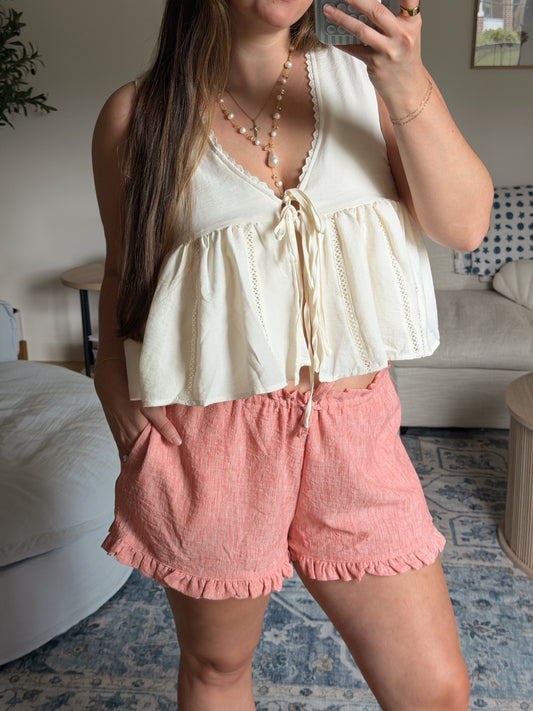 Sun Chaser Shorts - Coral