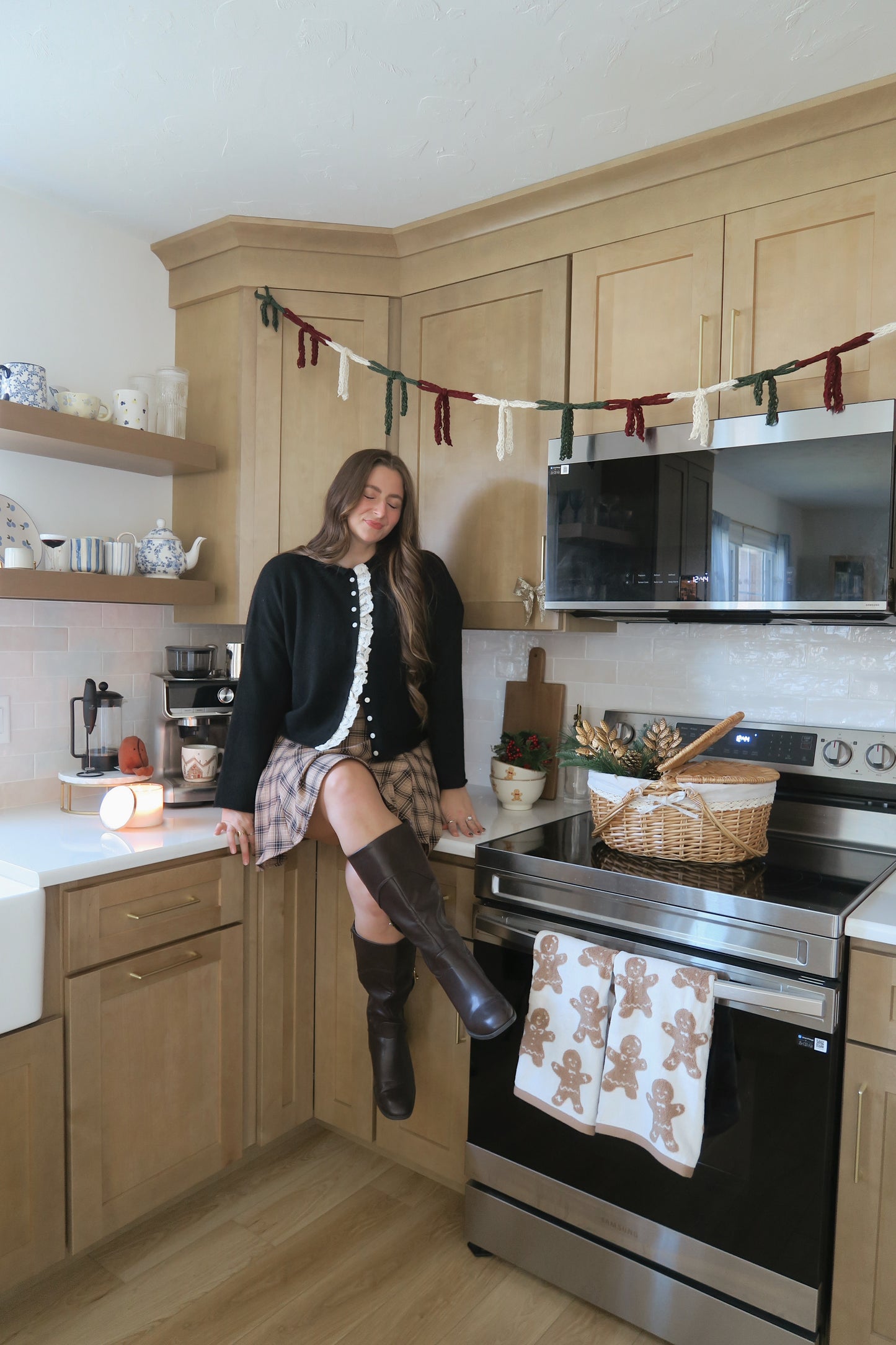 Thanksgiving Ruffle Sweater