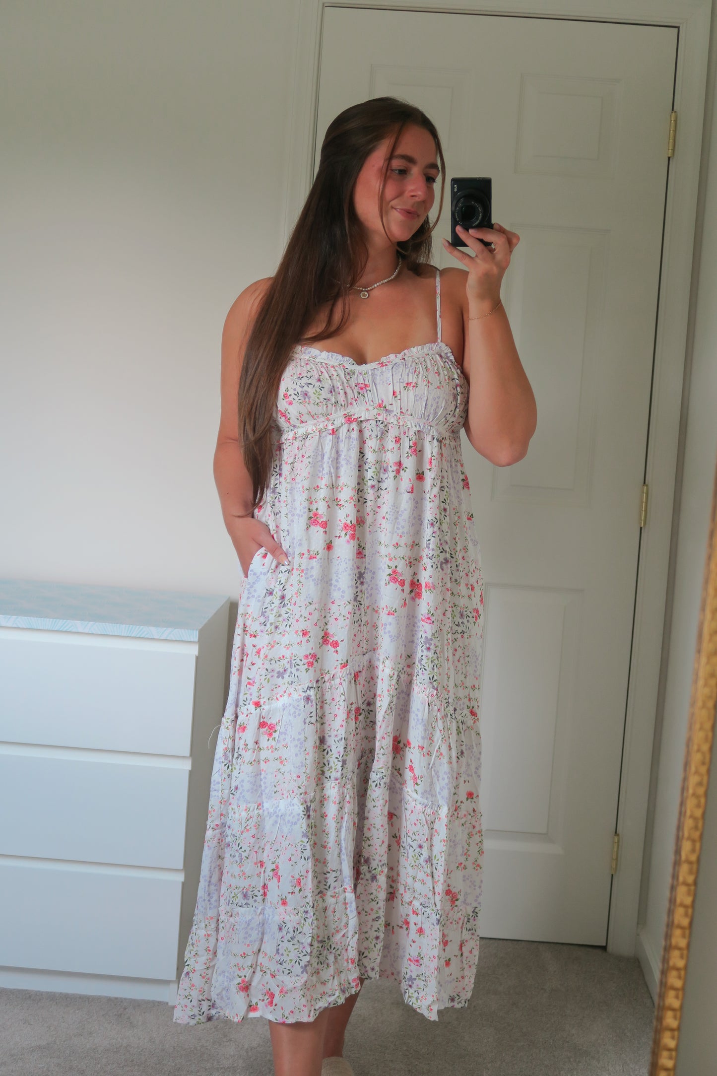 Flower Field Midi Dress