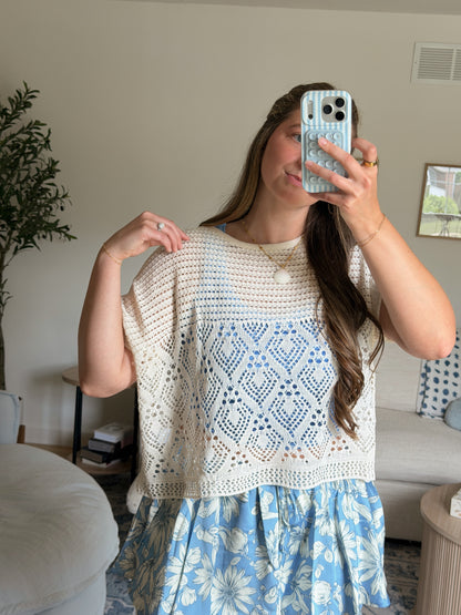 Crochet Waves Top