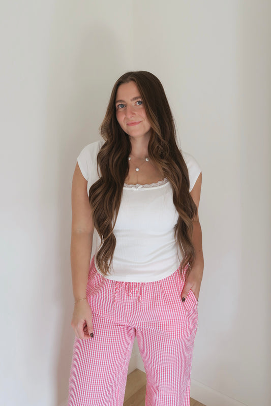 Florence Tee - White