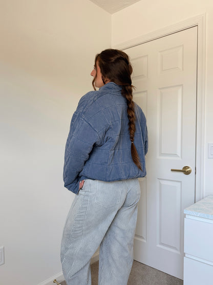 Denim Connie Quilted Jacket