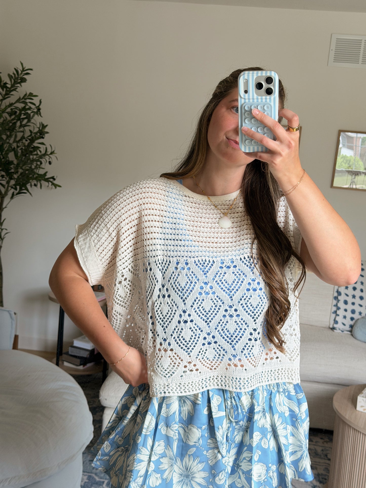 Crochet Waves Top