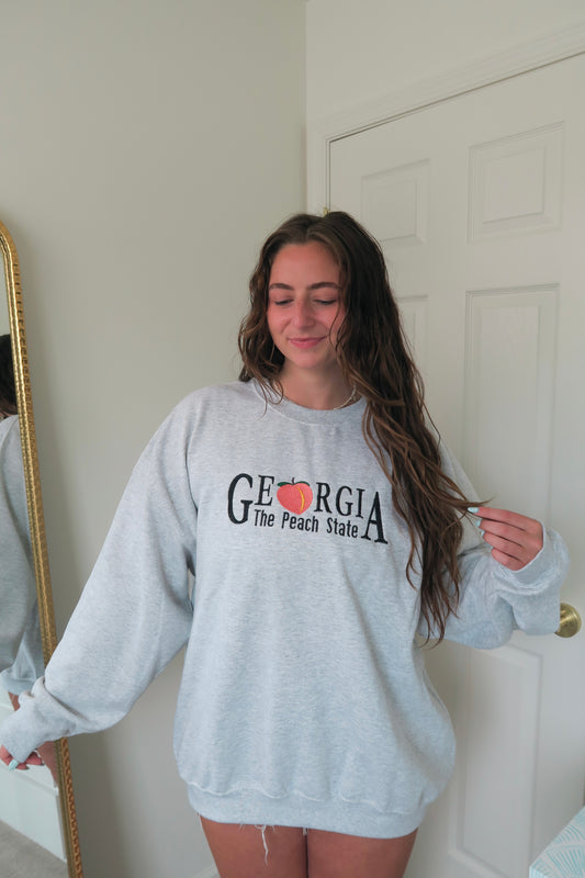 Georgia Peach Crewneck