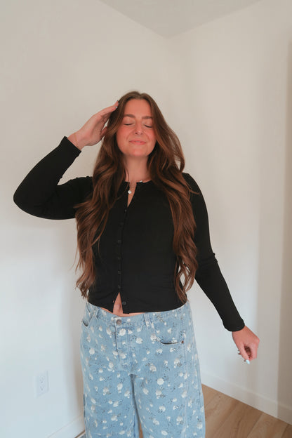 Celestial Top - Black