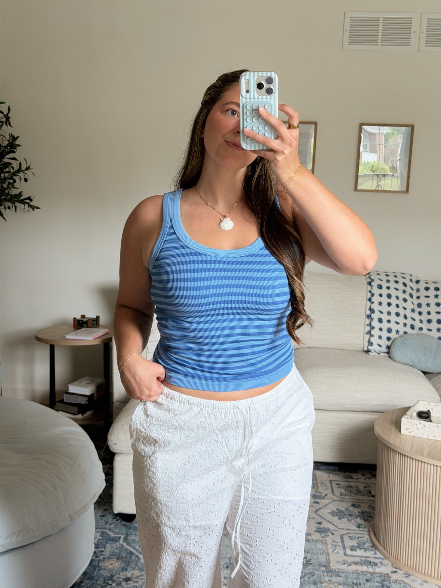 Pool Day Tank - Blue