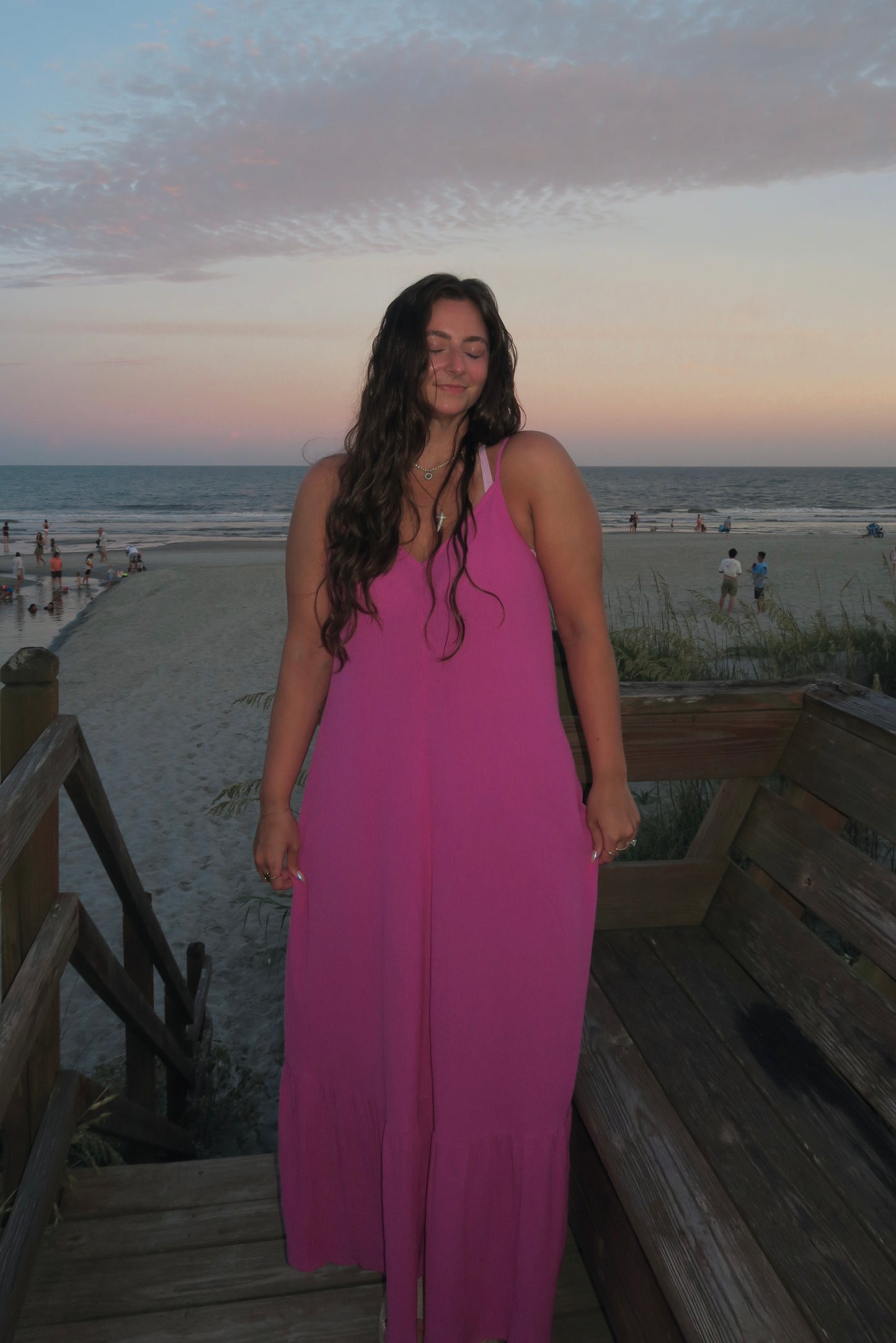 Barbie Linen Maxi Dress