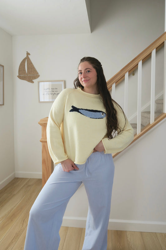 Sunny Sardine Sweater
