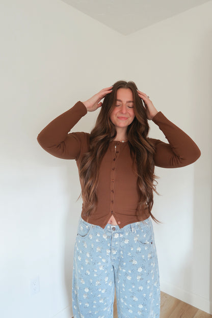 Celestial Top - Brown