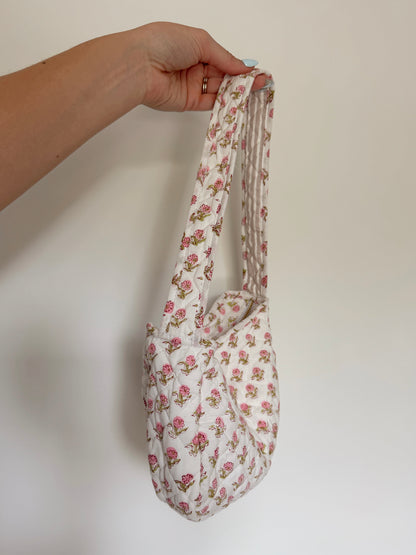 Blossom Petals Quilted Purse