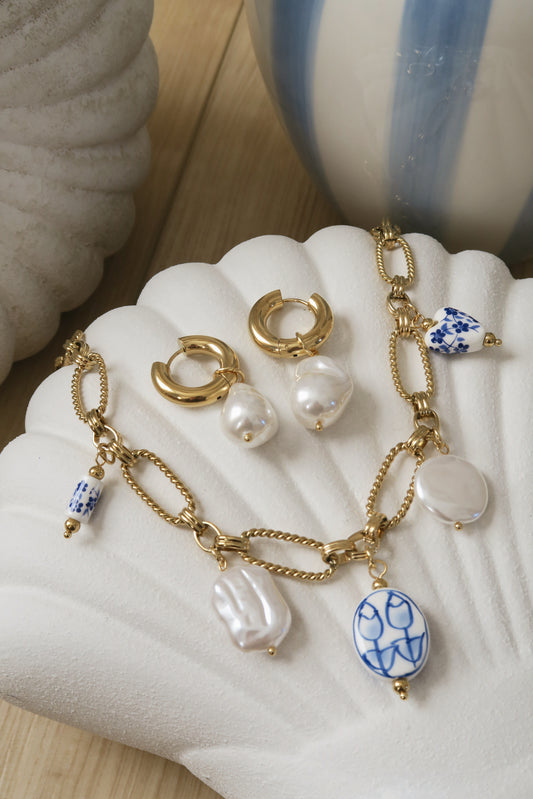 Santorini Charm Necklace