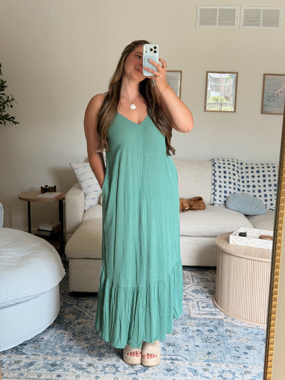 Seaglass Linen Dress