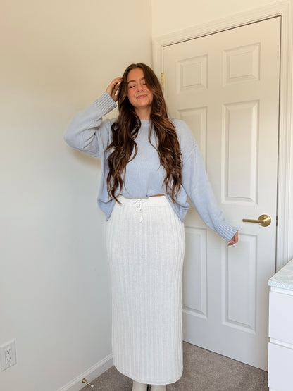 Shoreline Knit Maxi Skirt