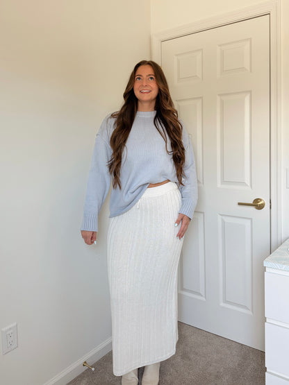 Shoreline Knit Maxi Skirt