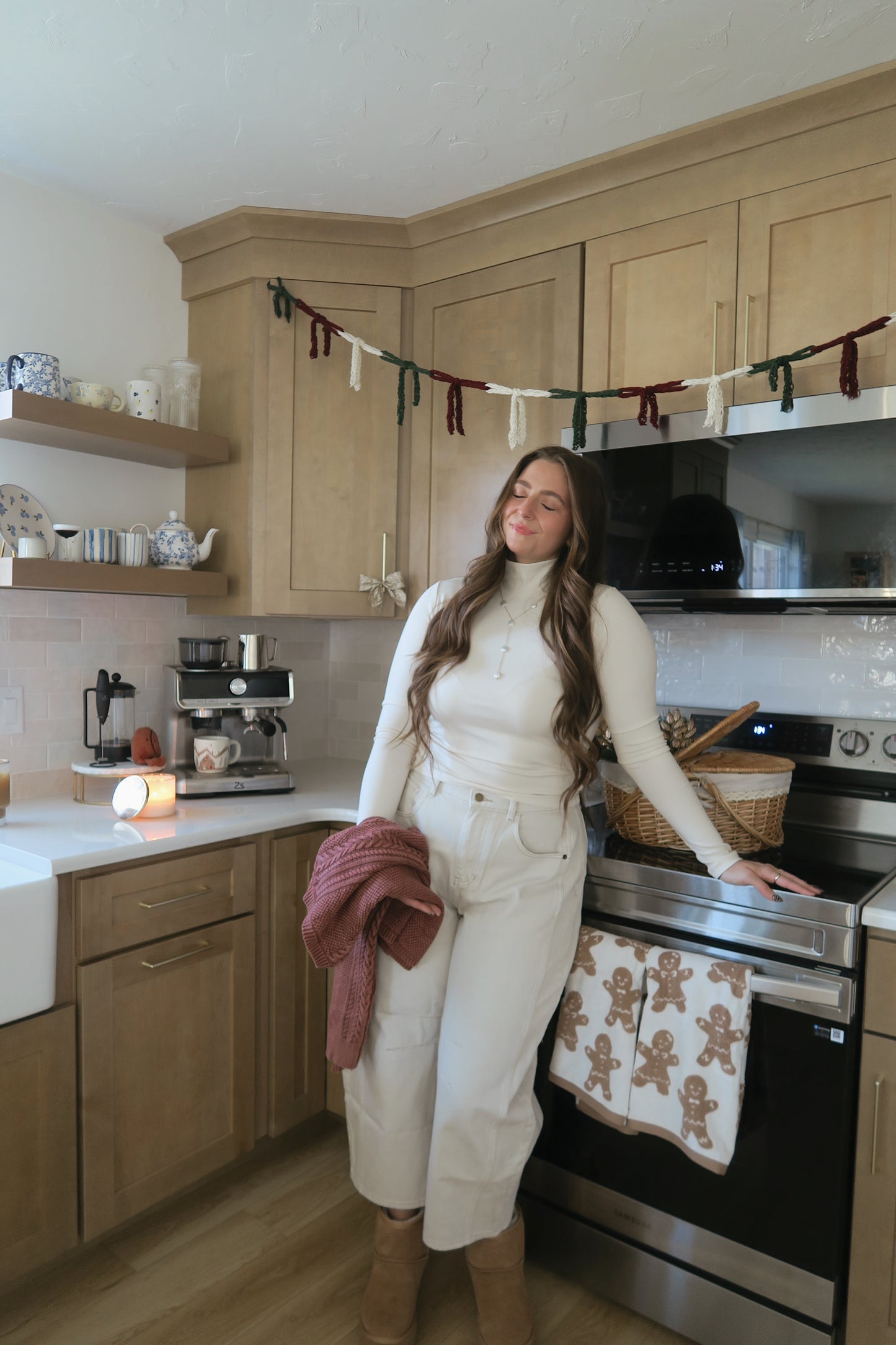 Manhattan Mockneck Long Sleeve - Cream