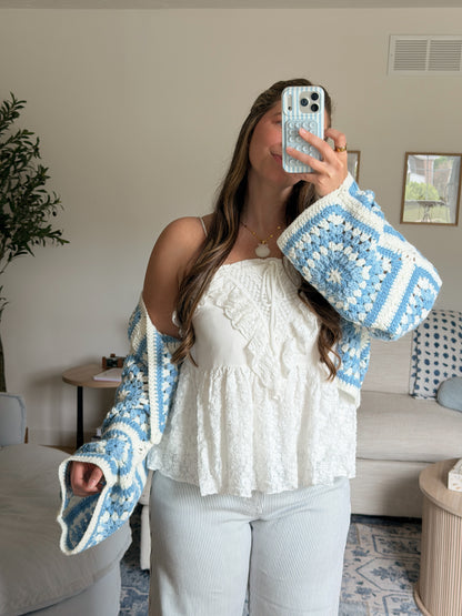 Sand Dollar Lace Tank