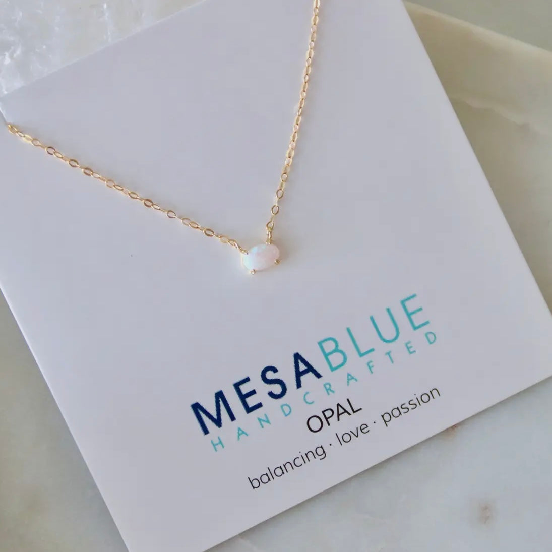 Opalite Oval Necklace