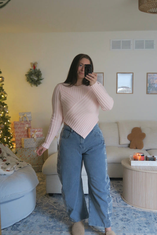 Pink Clouds Sweater