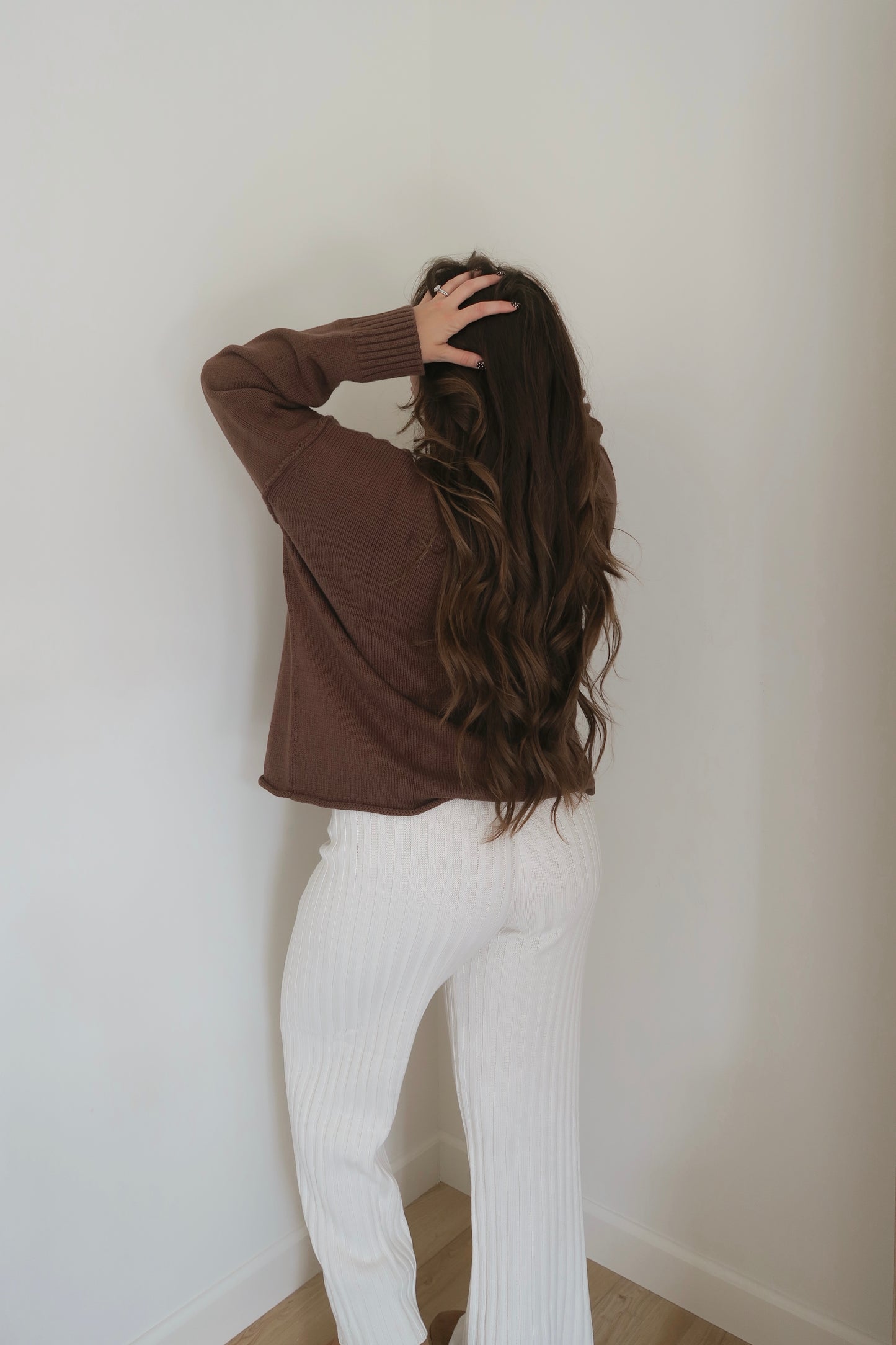 Dune Knit Pant - Ivory