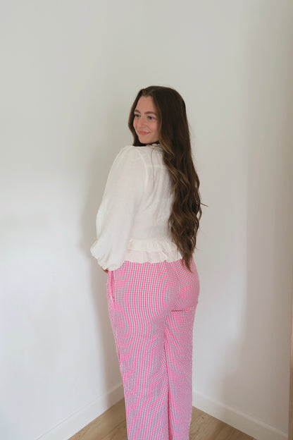 Posie Gingham Pant