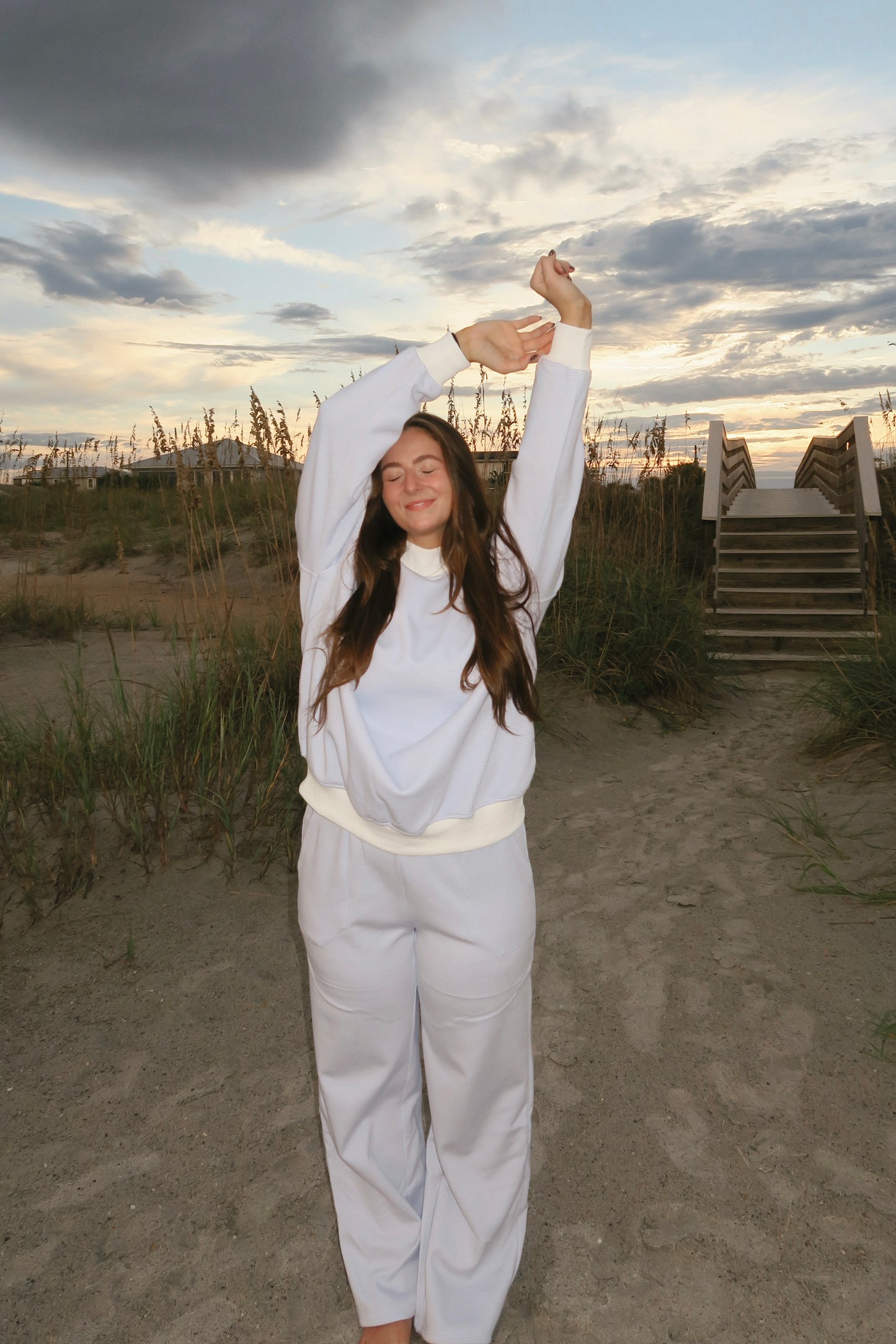 Blue Cotton Candy Sweatpants