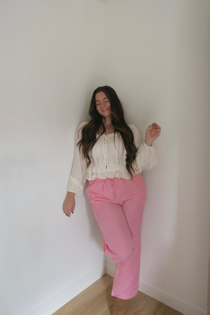 Posie Gingham Pant
