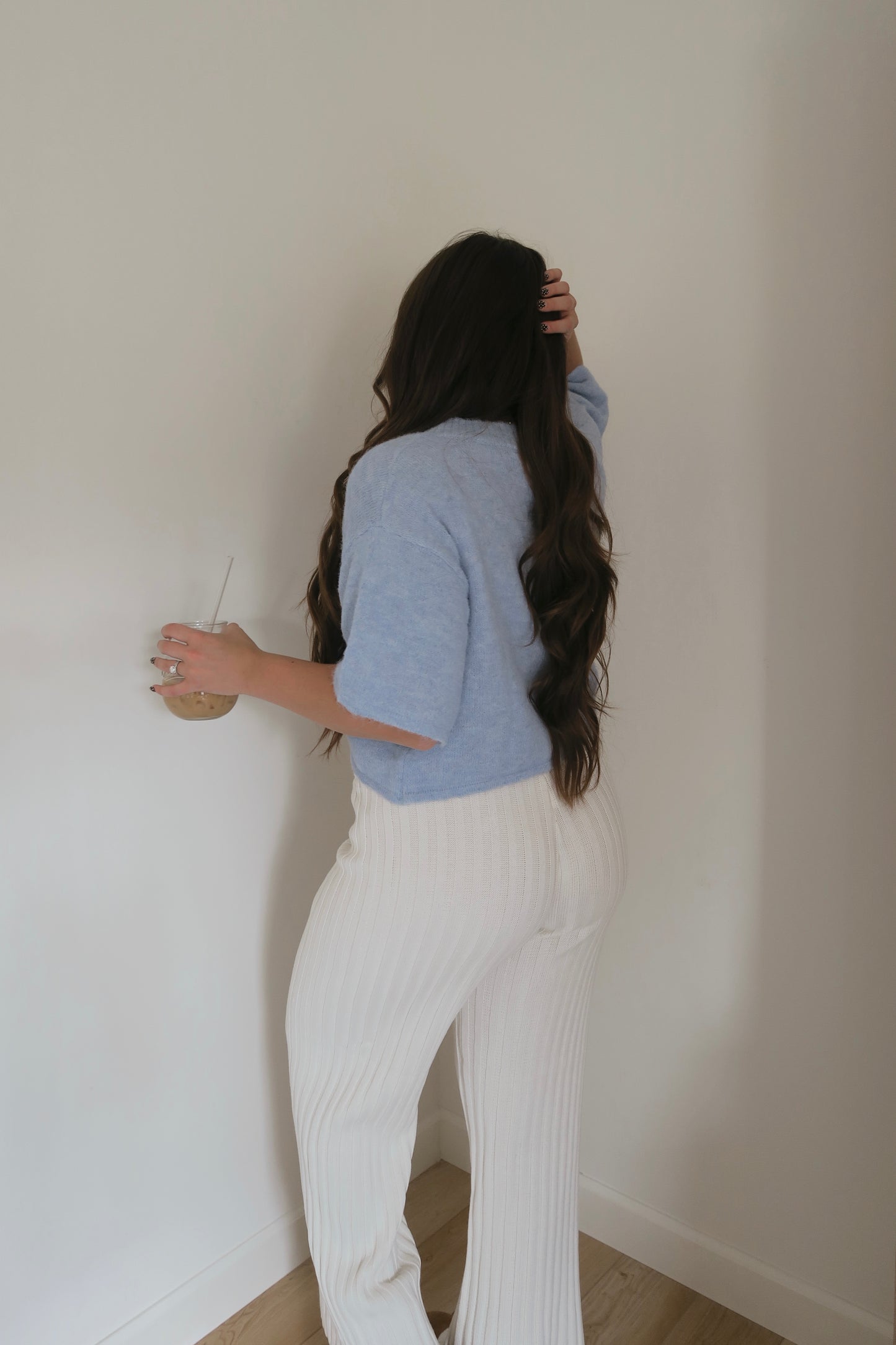 Dune Knit Pant - Ivory