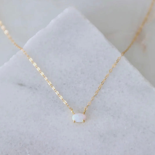 Opalite Oval Necklace