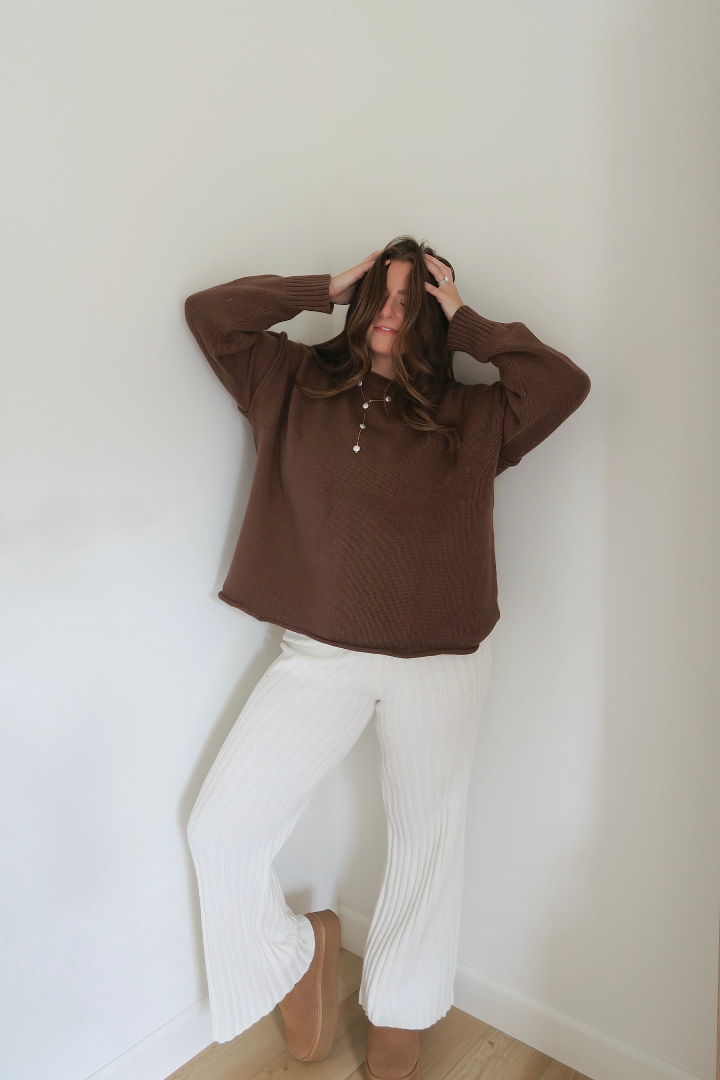 Sunday Morning Sweater - Brown